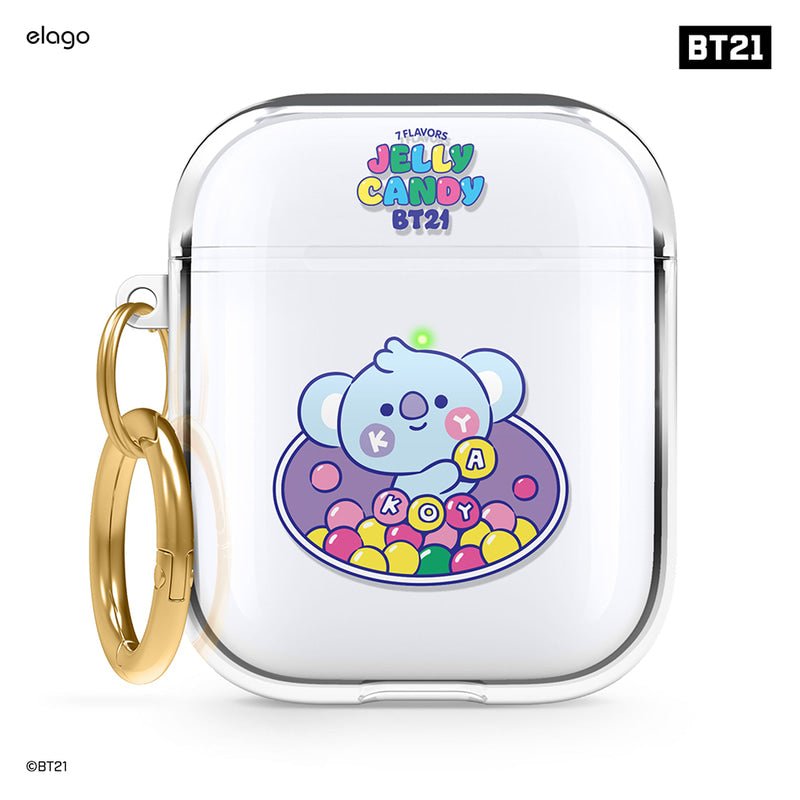 [ELAGO] BT21 Baby Jelly Candy AirPods - K-STAR