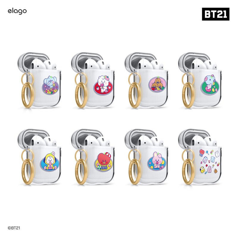 [ELAGO] BT21 Baby Jelly Candy AirPods - K-STAR