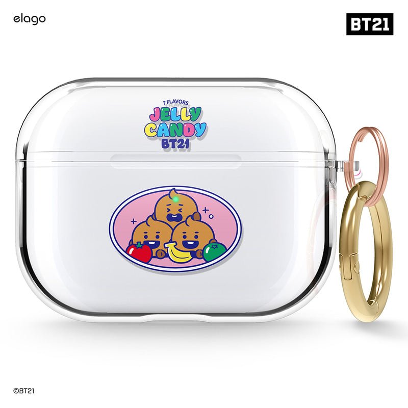 [ELAGO] BT21 Baby Jelly Candy AirPods PRO - K-STAR