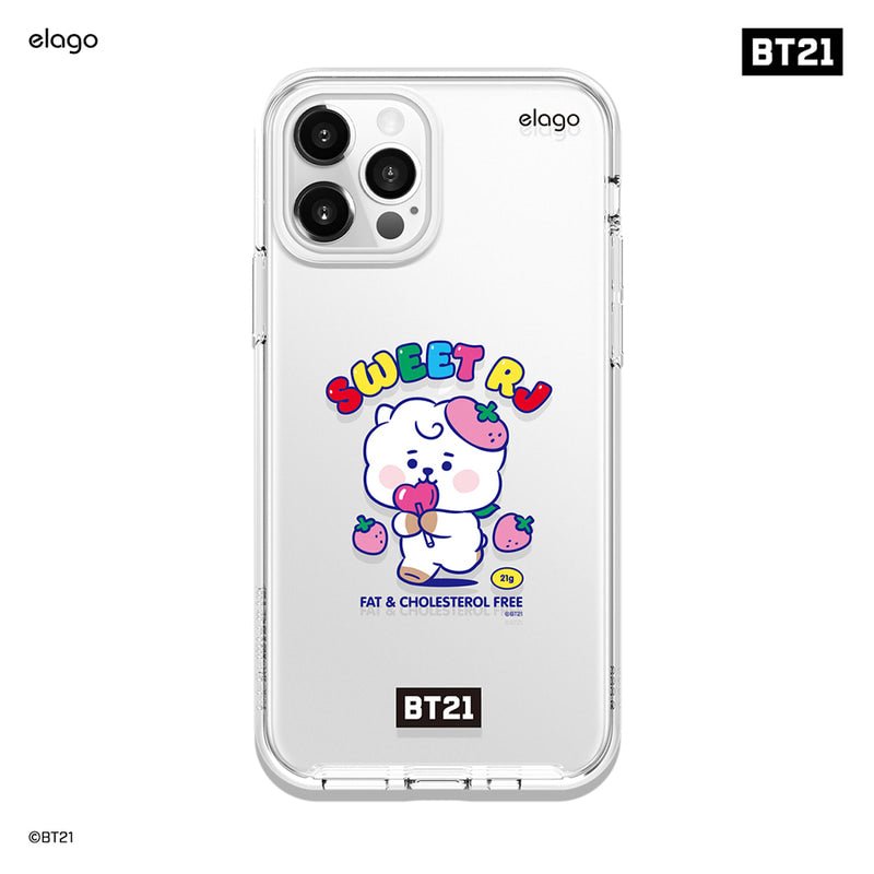 [ELAGO] BT21 Baby Jelly Candy iPhone Case - K-STAR