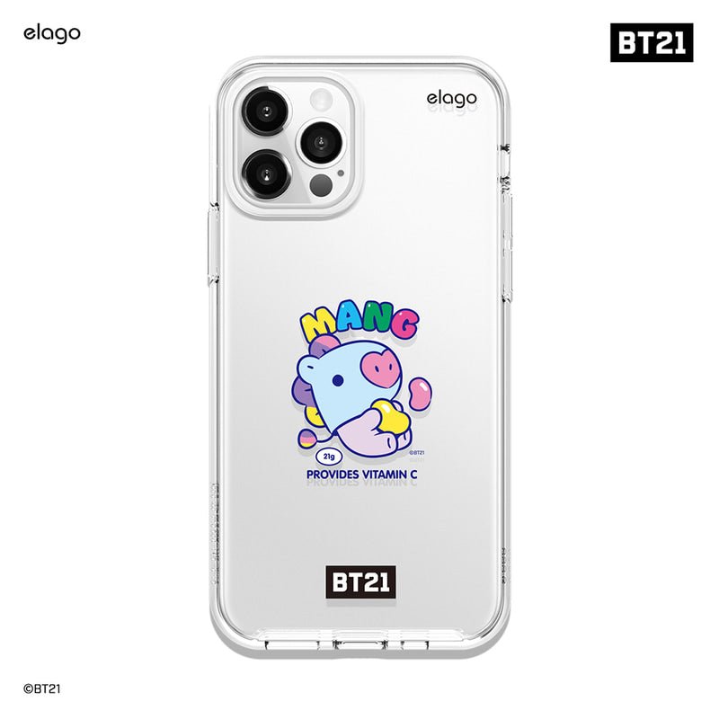 [ELAGO] BT21 Baby Jelly Candy iPhone Case - K-STAR