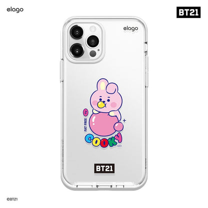 [ELAGO] BT21 Baby Jelly Candy iPhone Case - K-STAR