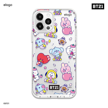 [ELAGO] BT21 Baby Jelly Candy iPhone Case - K-STAR
