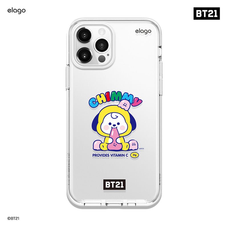 [ELAGO] BT21 Baby Jelly Candy iPhone Case - K-STAR