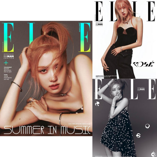 ELLE Korea - BLACKPINK ROSE 2023 June Cover - K-STAR