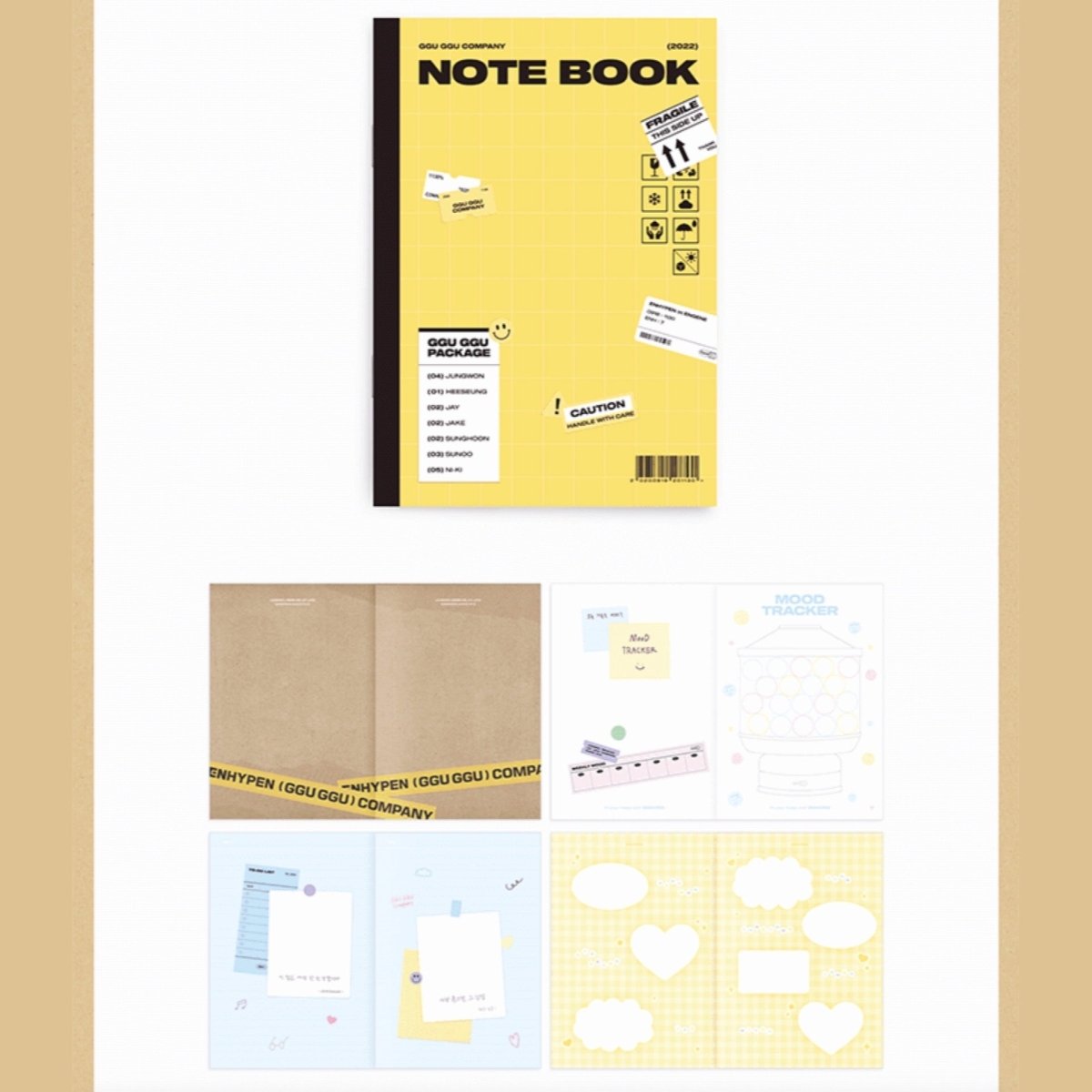 ENHYPEN - 2022 GGU GGU PACKAGE - OFFICIAL DECO KIT – K-STAR