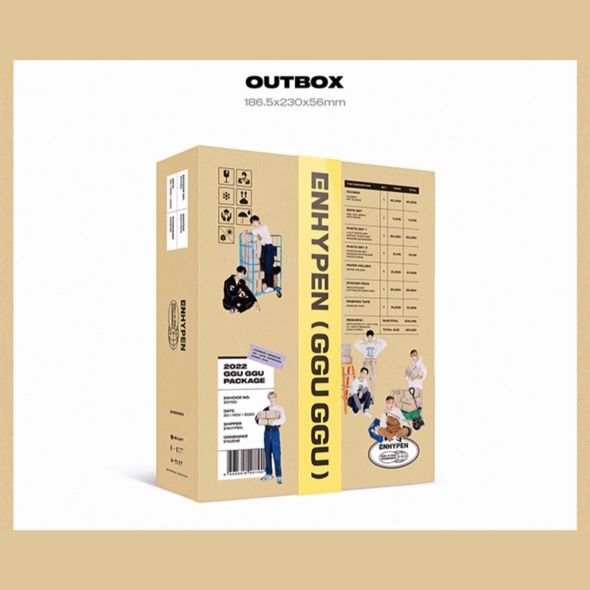 ENHYPEN - 2022 GGU GGU PACKAGE - OFFICIAL DECO KIT – K-STAR