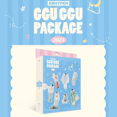 ENHYPEN 2023 OFFICIAL GGU GGU PACKAGE + Weverse PO - K-STAR