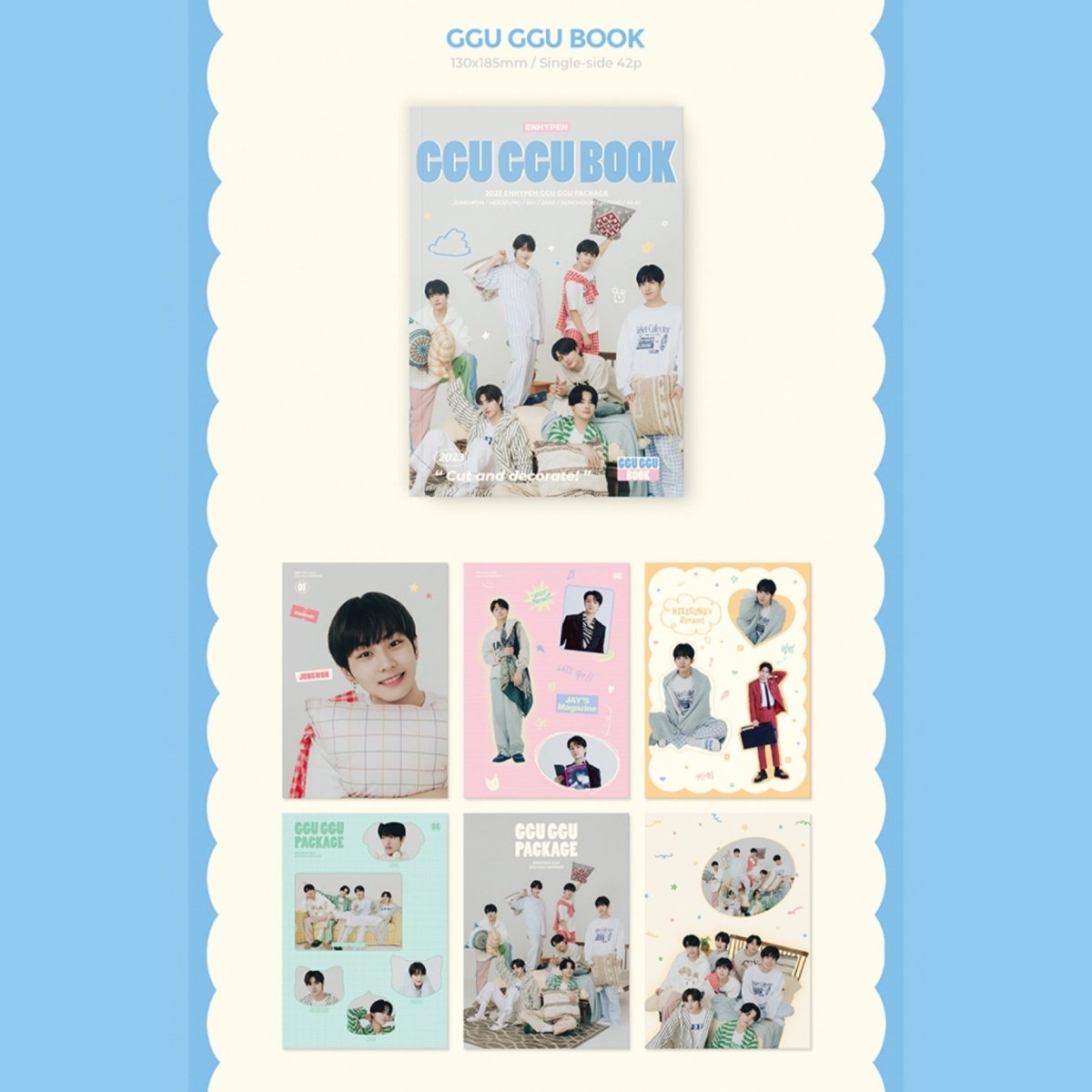 ENHYPEN 2023 OFFICIAL GGU GGU PACKAGE + Weverse PO - K-STAR