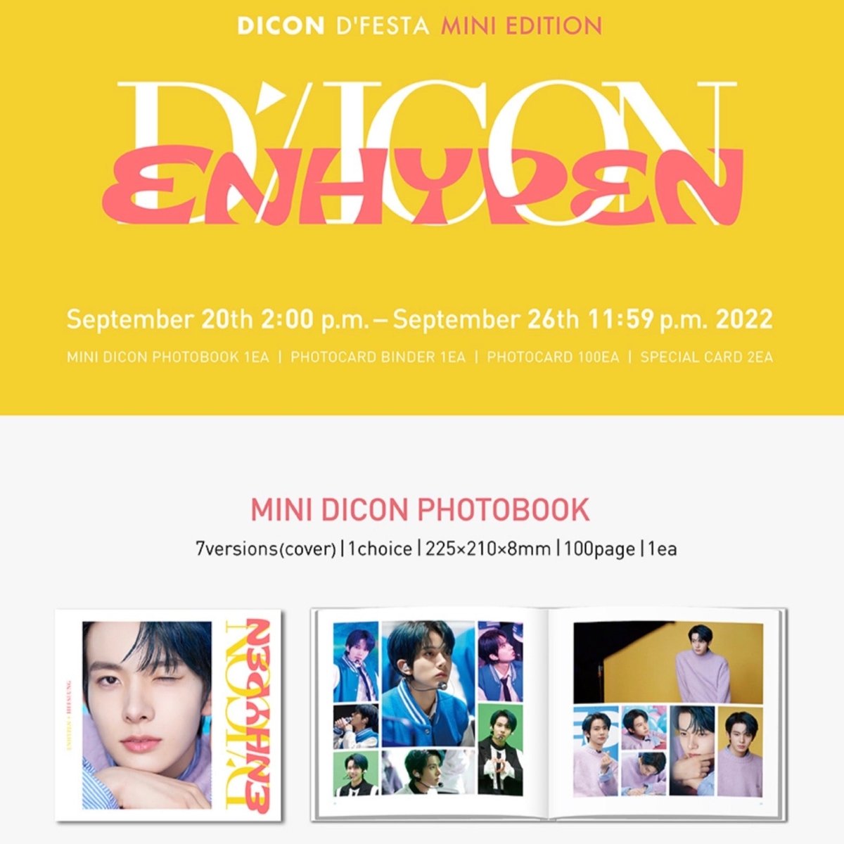 ENHYPEN - DICON DFESTA MINI EDITION - K-STAR