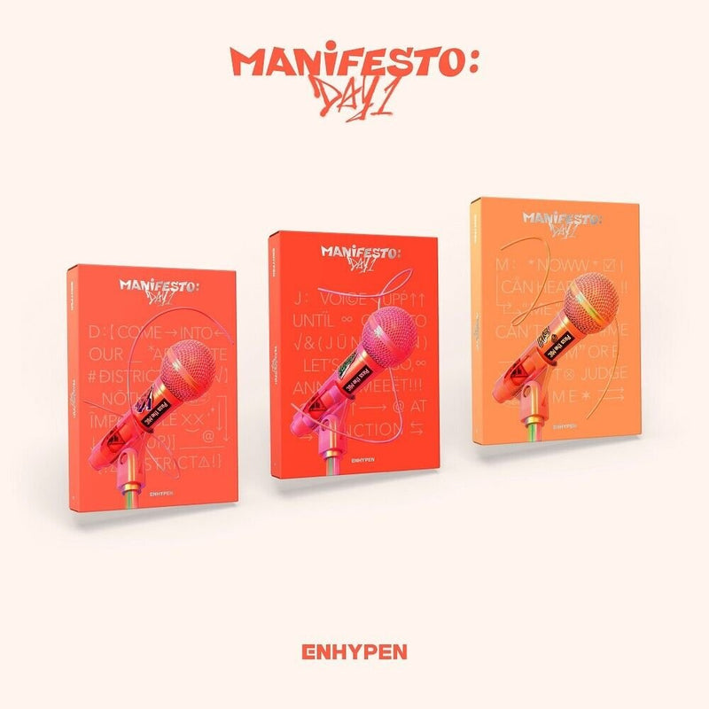 ENHYPEN manifesto ニキ ENHYPEN] MANIFESTO:DAY 1 / Regular Ver. - D / Official