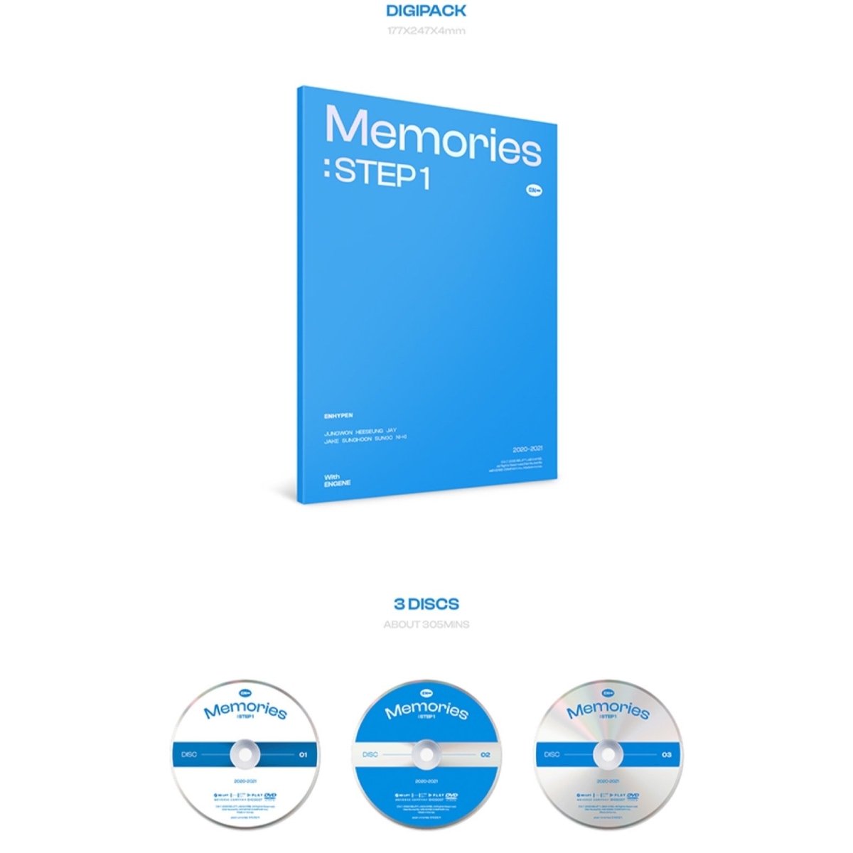 ENHYPEN - MEMORIES : STEP 1 DVD – K-STAR