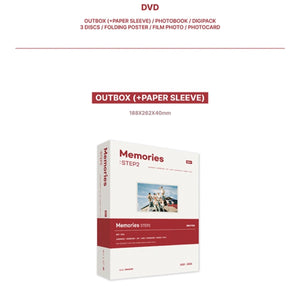 ENHYPEN - Memories : STEP 2 DVD 2021-2022 + PO Gift - K-STAR