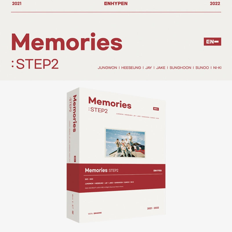 ENHYPEN - Memories : STEP 2 DVD 2021-2022