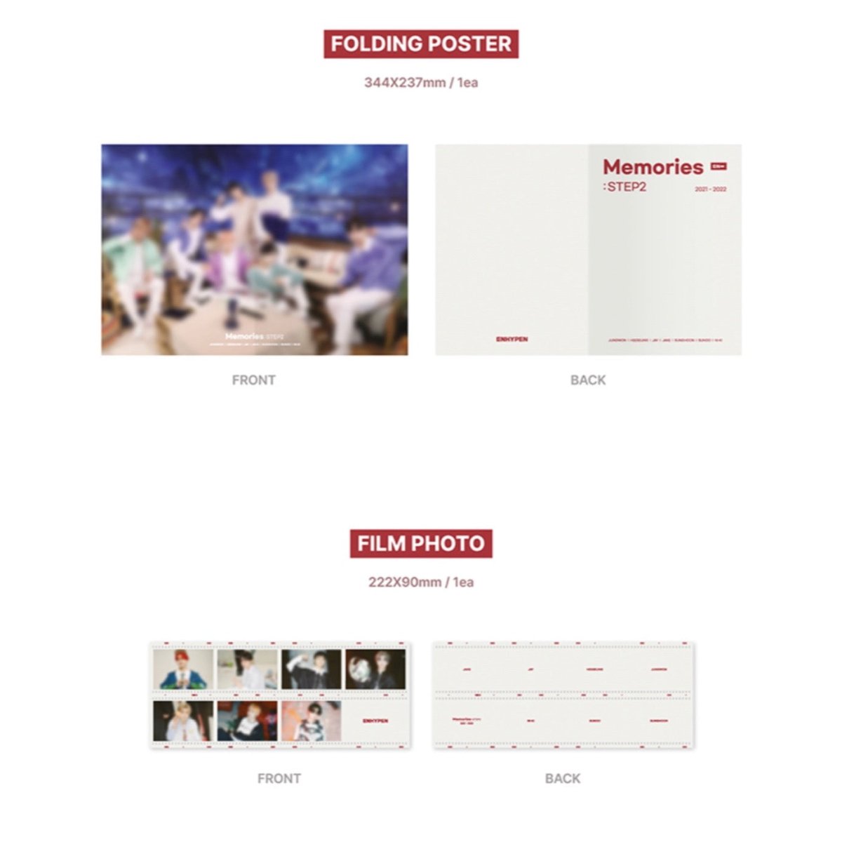 ENHYPEN - Memories : STEP 2 DVD 2021-2022 – K-STAR