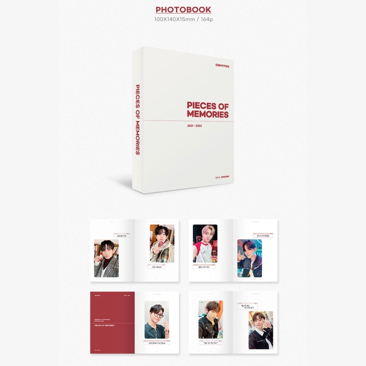 ENHYPEN - Pieces of Memories 2021-2022 Photobook - K-STAR