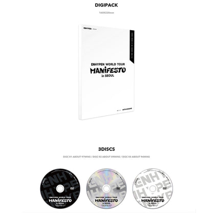 ENHYPEN - World Tour MANIFESTO in Seoul DVD - K-STAR
