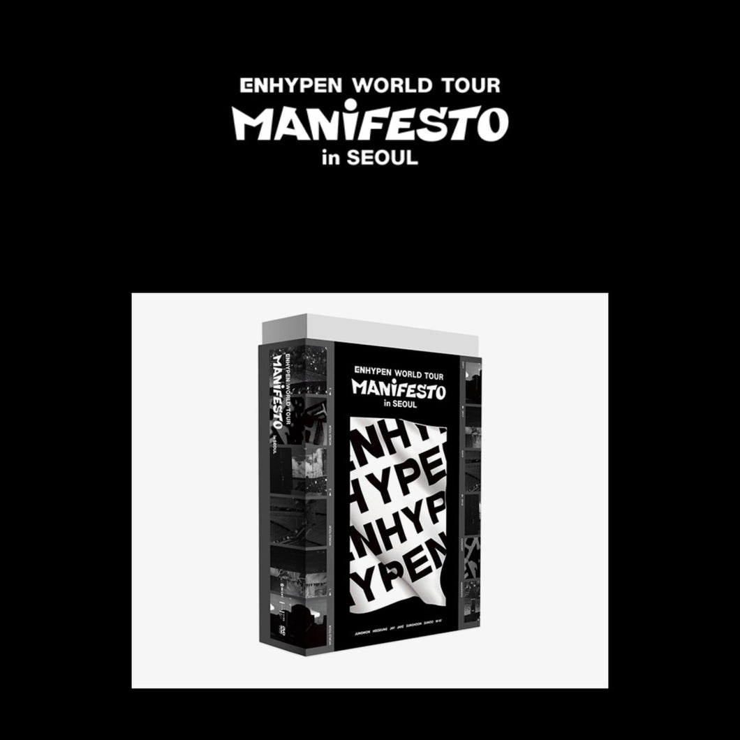 ENHYPEN - World Tour MANIFESTO in Seoul DVD – K-STAR