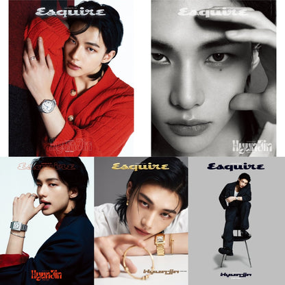 ESQUIRE Korea - STRAY KIDS HYUNJIN 2023 June Cover - K-STAR