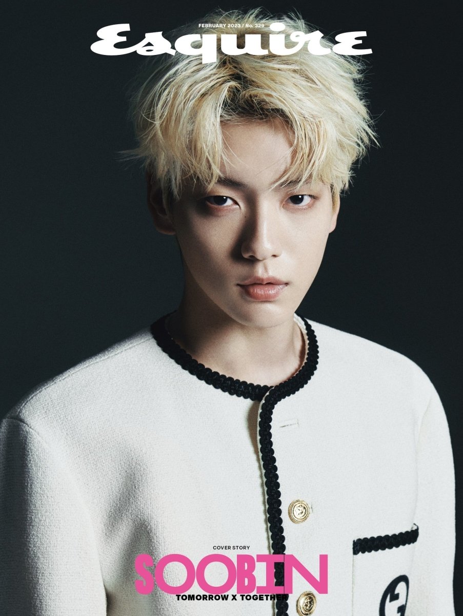 ESQUIRE KOREA - TXT TOMORROW X TOGETHER 2023 February Coverman - K-STAR