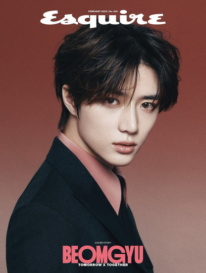 ESQUIRE KOREA - TXT TOMORROW X TOGETHER 2023 February Coverman - K-STAR