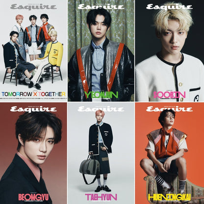 ESQUIRE KOREA - TXT TOMORROW X TOGETHER 2023 February Coverman - K-STAR