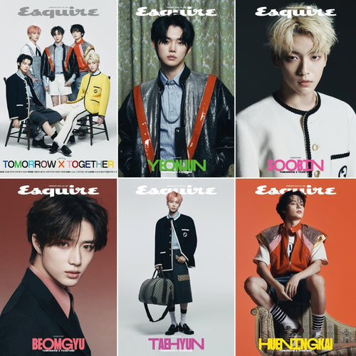 ESQUIRE KOREA - TXT TOMORROW X TOGETHER 2023 February Coverman - K-STAR