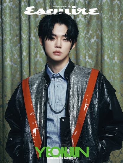 ESQUIRE KOREA - TXT TOMORROW X TOGETHER 2023 February Coverman - K-STAR
