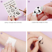 [LINE X BT21] Tattoo Sticker 2ea