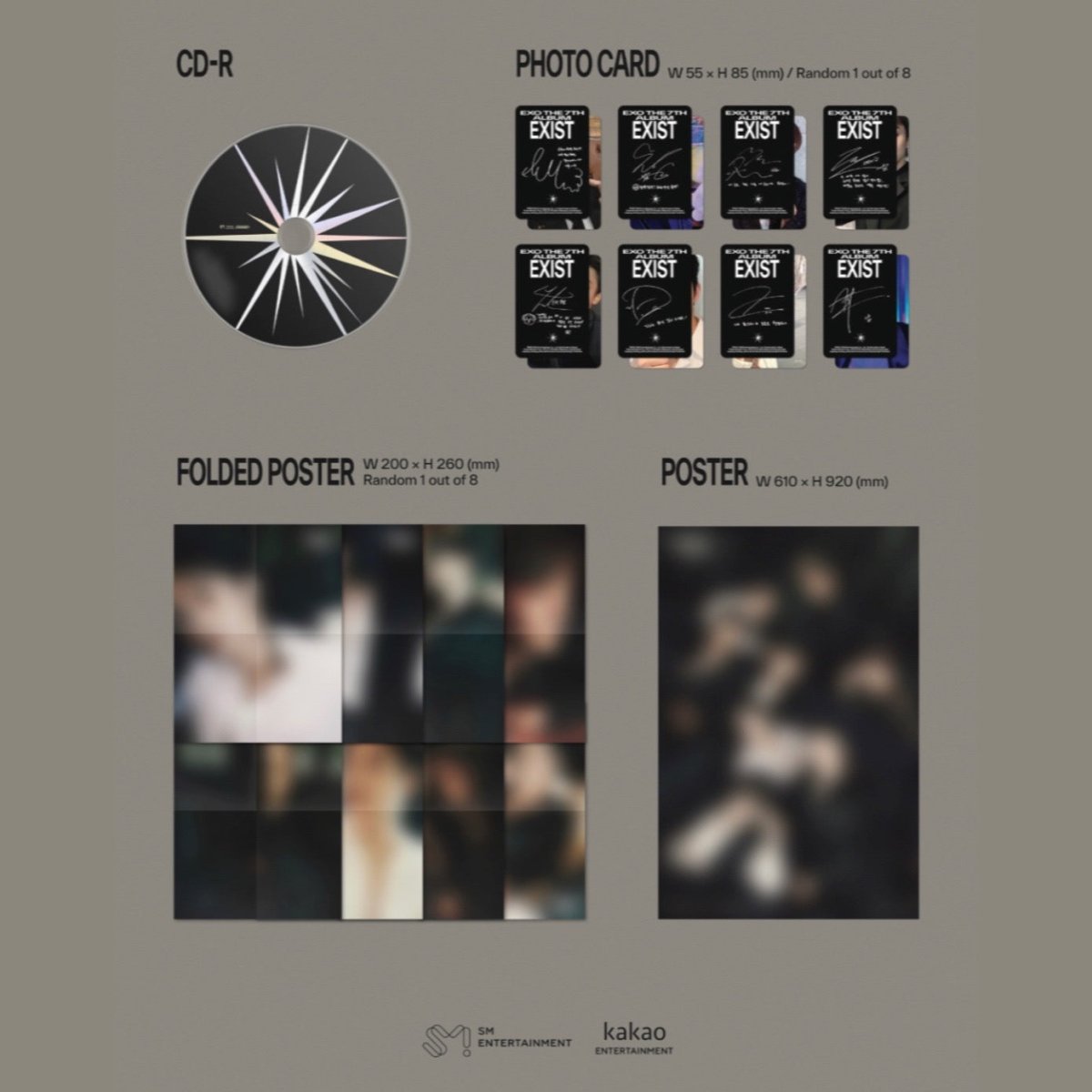 EXO - EXIST Digipack ( You Can Choose Member )