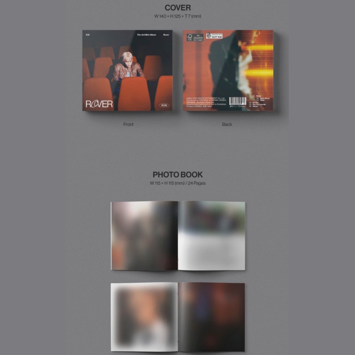 EXO KAI - Rover (Digipack Version) - K-STAR