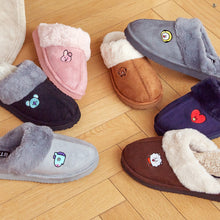 [LINE X BT21] Happy Fur Winter Slippers
