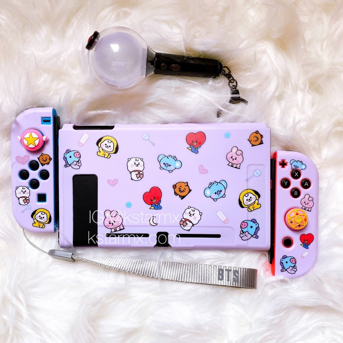 [FANGOODS] Purple Switch Silicone Case - K-STAR