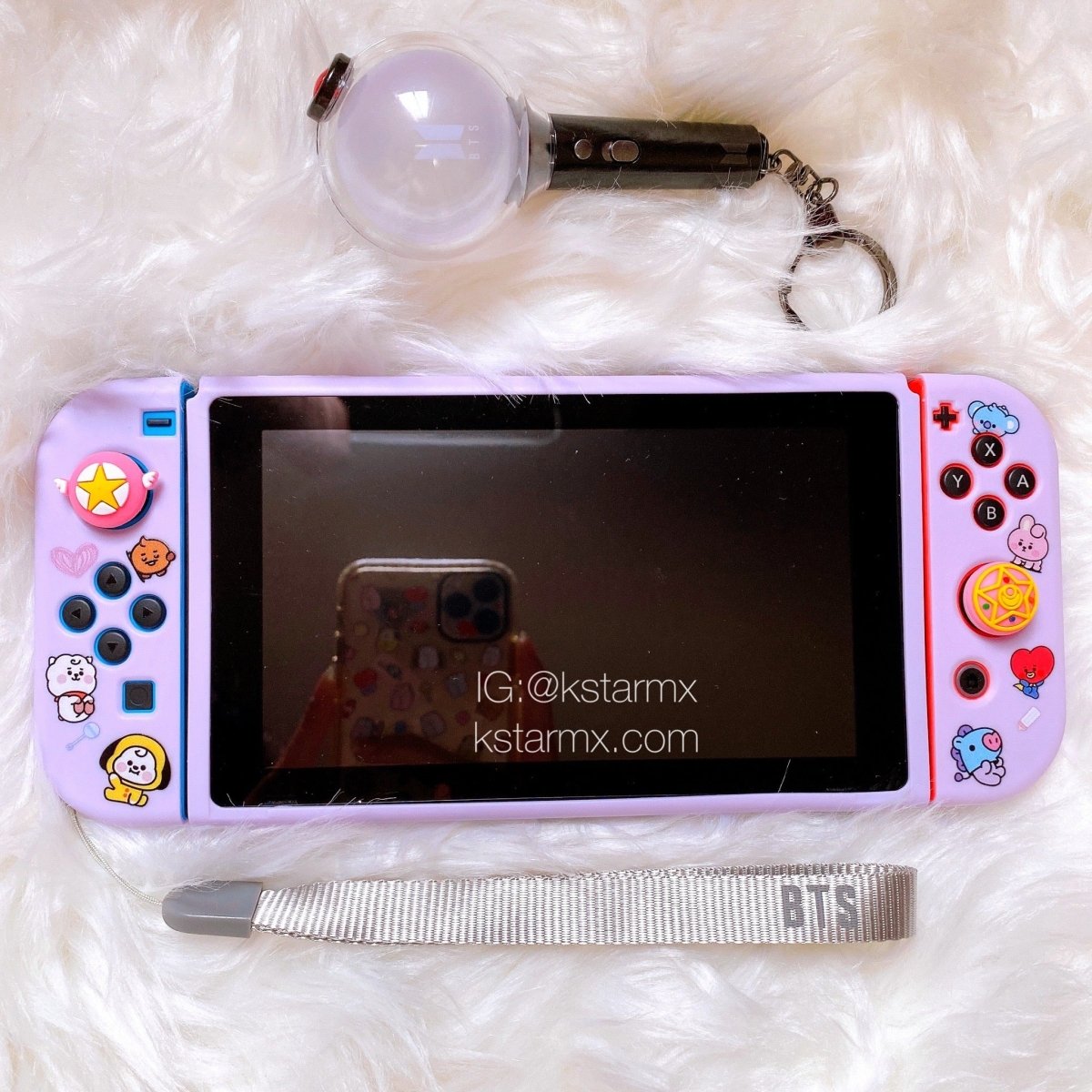 [FANGOODS] Purple Switch Silicone Case - K-STAR