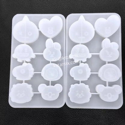 [FANGOODS] Silicone Mold for Resin or Chocolate - K-STAR