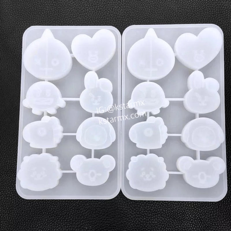 FANGOODS] Silicone Mold for Resin or Chocolate – K-STAR