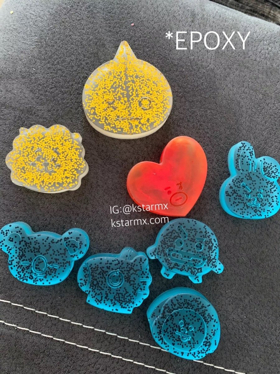 [FANGOODS] Silicone Mold for Resin or Chocolate - K-STAR