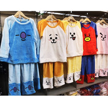[LINE X BT21] Winter Fleece Pajamas Set (Free Shipping)