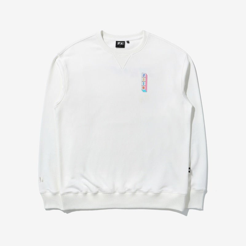 [FILA X BTS] BTS Official Dynamite Collection JIN Sweater (+ Keyring and Photocard) - K-STAR