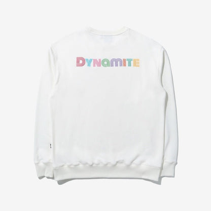 [FILA X BTS] BTS Official Dynamite Collection JIN Sweater (+ Keyring and Photocard) - K-STAR