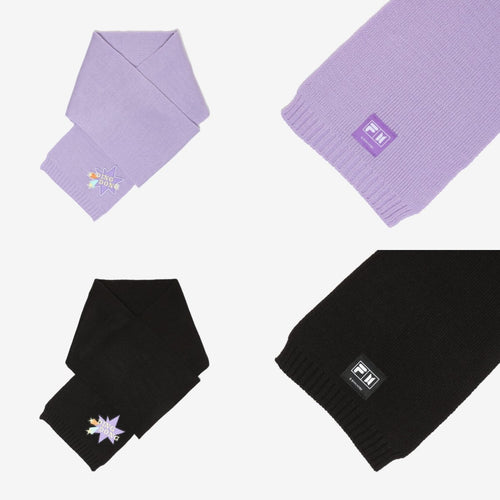 [FILA X BTS] BTS Official Dynamite Collection Knitted Scarf - K-STAR