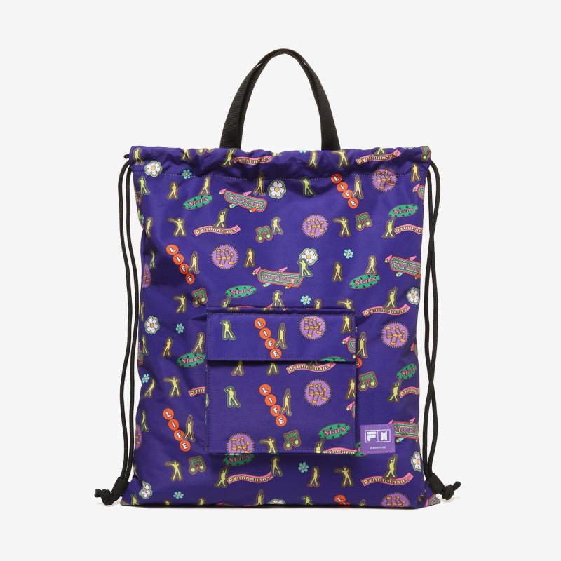 [FILA X BTS] BTS Official Dynamite Collection String Bag - K-STAR