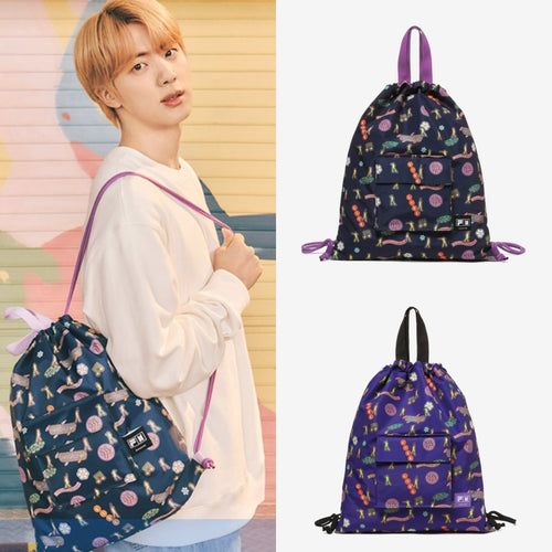 [FILA X BTS] BTS Official Dynamite Collection String Bag - K-STAR