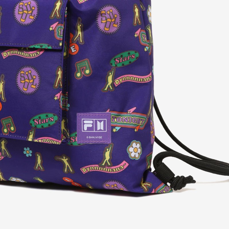 [FILA X BTS] BTS Official Dynamite Collection String Bag - K-STAR