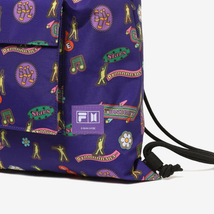 [FILA X BTS] BTS Official Dynamite Collection String Bag - K-STAR
