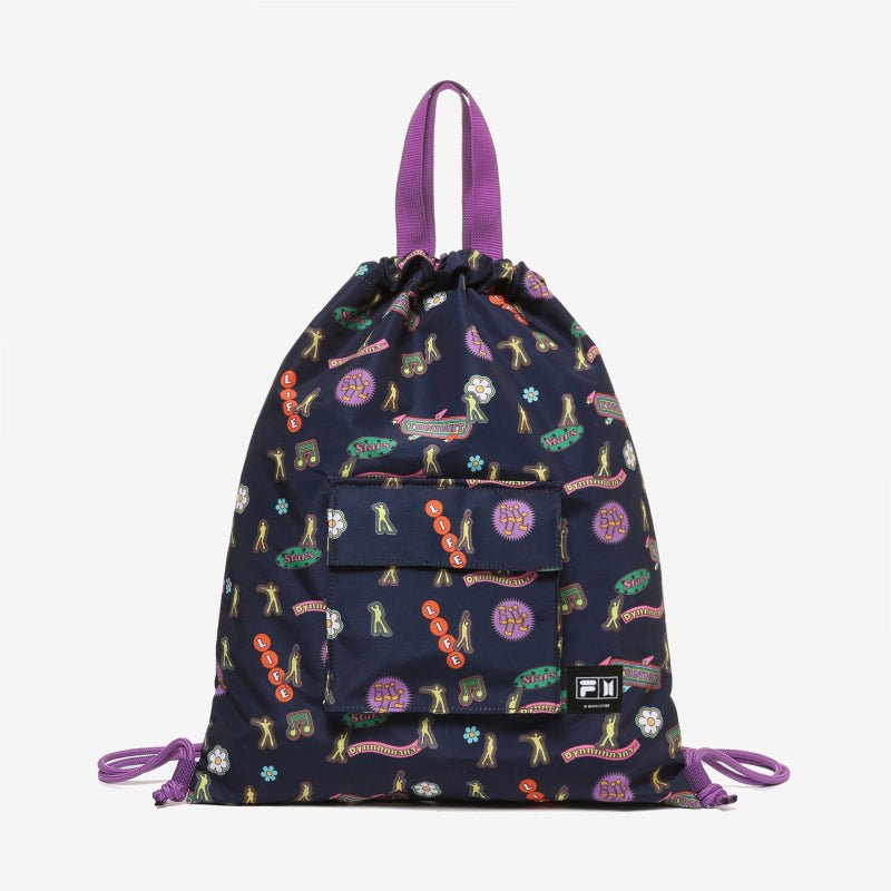[FILA X BTS] BTS Official Dynamite Collection String Bag - K-STAR