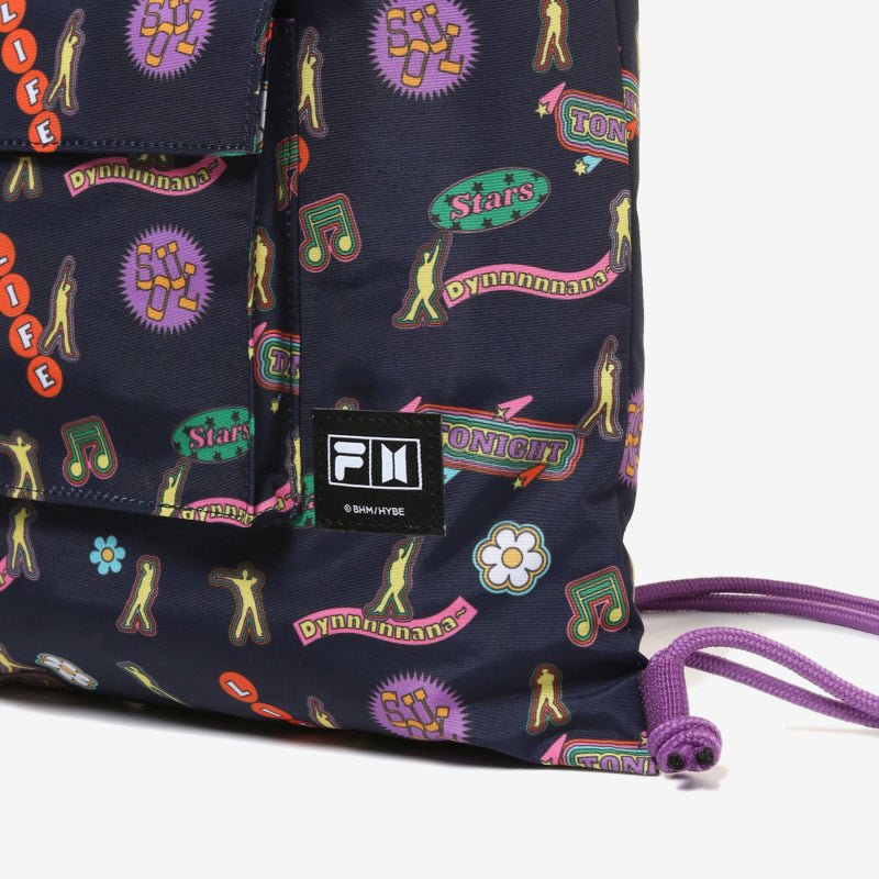 FILA X BTS] BTS Official Dynamite Collection String Bag – K-STAR
