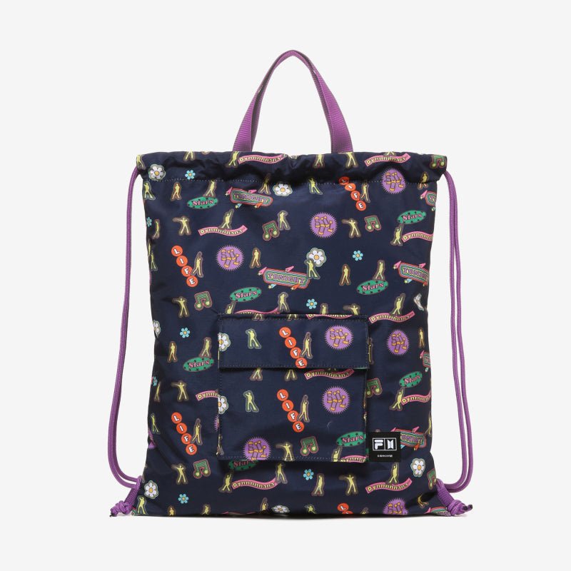 [FILA X BTS] BTS Official Dynamite Collection String Bag - K-STAR