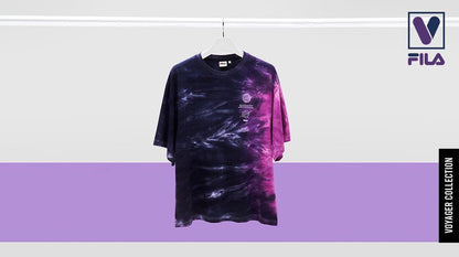 [FILA X BTS] Loose Fit Tie Dye Short Sleeve - K-STAR
