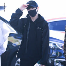 Jungkook's Style Black Hoodie